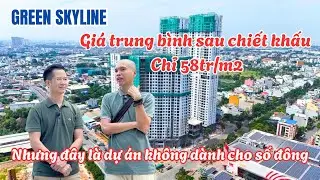 GREEN SKYLINE gi&aacute; trung b&igrave;nh sau chiết khấu chỉ 58tr/m2 nhưng kh&ocirc;ng d&agrave;nh cho số đ&ocirc;ng. #greenskyline 
