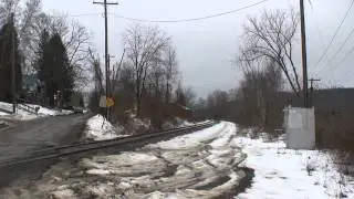 HD: Canadian Pacific Dragging Equipment Detector, Port Crane, NY