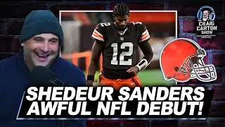 SHEDEUR SANDERS: THE LOWEST RATED QB IN NFL HISTORY | Craig Carton Reacts