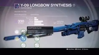 Short highlights with my god roll Longbow