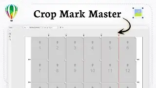 Как добавить метки обрезки в CorelDRAW (Настройка обрезки)