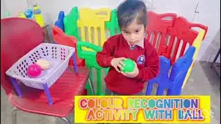 Colour Recognition Activity With Ball 