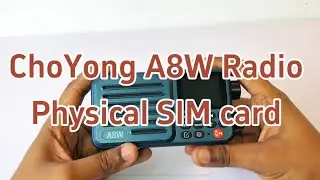 ChoYong A8W Radio Physical SIM card
