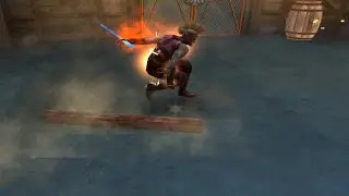 God Hand mod kroco punk Gameplay (9) + share mod texture katana blue v2 God Hand AetherSX2