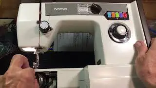 Brother VX-710 -  SETTING THE TIMING ON A FRONT LOAD 15 CLASS MACHINE (video 536)