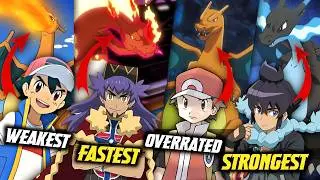 Strongest CHARIZARD From Each Category ! ( Ash Charizard vs Leon Charizard vs Alain Charizard )