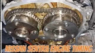 Nissan SENTRA ENGINE TIMING MRA8 ENGINE TimIng MARK R.L TIMING VIDEO