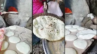 روتين يوم فلاحي ايام الخير واللمه الحلوه🥰خبيز العيش القمح الفلاحي من المنوفيه