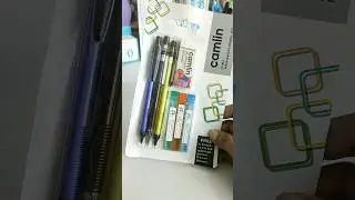 Unboxing Camlin 3-in-1 Mechanical Pencil Kit 😲#shorts #stationery #backtoschool  #schoolsupplies