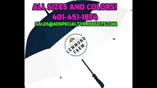 Custom Logo Branded Corporate Umbrellas All Types and Sizes