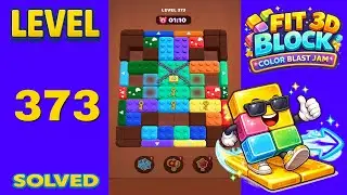 Fit Block 3D &ndash; Level 373 | Walkthrough Fast & Clean Solution