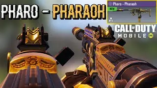 *NEW* PHARO PHARAOH BLUEPRINT CAMO GAMEPLAY in COD MOBILE | Season 6 Credit Store Update | CODM