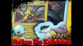Pokemon TCG Raikou Pin Kollektion
