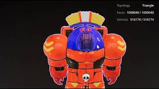 Space King game update - Captain New 3D Model
