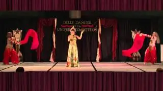 BDUC 22 Atlantis' vocal performance w/Belly Dancers of the Universe Dance Company