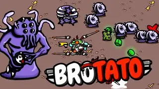 %205 Damage ile Boss YAMULTAMAMACA - Brotato TÜRKÇE - BÖLÜM 2