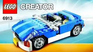 Инструкции по сборке LEGO Creator Blue Roadster 6913, книга 1