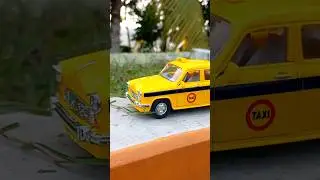 mini car video । Yellow taxi model car  । taxi wala । rc car #shorts #car #jcb #taxi #tractor #rccar