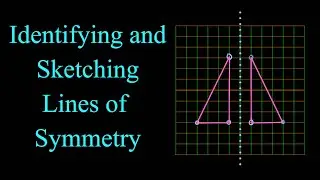 IDENTIFY AND SKETCH LINES OF SYMMETRY