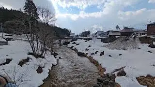 Hakuba Oide Park River Flow | March 2025