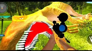 Dino Hunting Gun Games &ndash; Offline &ndash; Android Gameplay