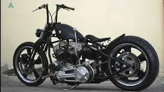 Modified Bike / Bobber. Custom Chopper By K- Speed. Custom Bike. #ModifiedBike #CustomChopper#Kspeed