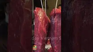 So Much Beef! Vietnam Market Food Tour #shortsvideo