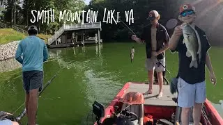 3 hour Smith Mountain Lake Bass fishing trip!