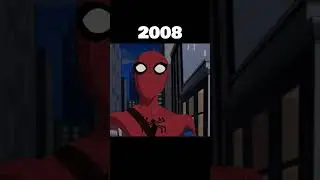 Evolution Of Spider Man Animated #shorts #evolution
