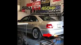 Audi B5 S4 K24 Dyno Run 450hp to the wheels