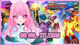 🔴 THE COPY CAT OF MEGA MAN - BEATING THIS GAME TODAY (MIGHTY NO.9 - FIRST TIME)