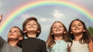 Counting Rainbows and Stars | Counting Song for Kids #singandlearn #kidsmusic #preschool #rainbows