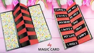Surprise Your Loved One with This Paper Magic Card || DIY Valentine's Day Magic Card Tutorial
