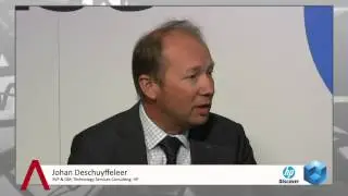 Johan Deschuyffeleer - HP Discover 2013 - theCUBE - #HPDiscover