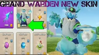 Grand Warden new skin. new update of clash of clans