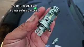 Rimthin XM2 Series H4 Headlight bulbs (installation and effect comparison)