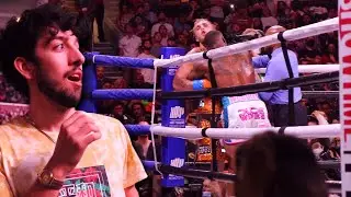 Sneaking into Jake Paul vs. Tyron Woodley Fight! RINGSIDE FOR FREE