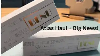 Brand New BENU Fountain Pens! Atlas Haul + Exciting News!