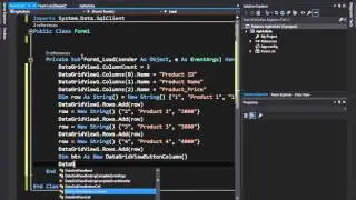 [VB NET] Adding Button to DataGridView