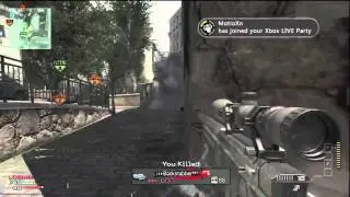MW3 Amazing Sniper No-Scope!