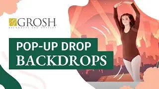 Grosh Pop-Up Drop Backdrops Anywhere Short