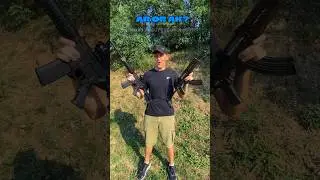 AK or AR? DESIGNERS TEST the ERGONOMICS🔥 #ak #ar #shooting #review  #reshoot