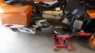 Can Am Spyder RT Rear Shock Install