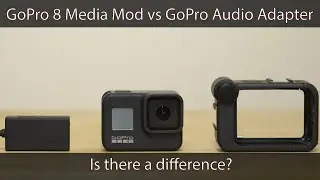 GoPro 8 Media Mod vs GoPro Audio Adapter with the Rode VideoMic Micro