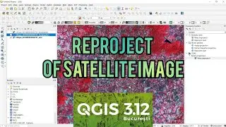 Reproject Satellite Image in QGIS | Reprojection in QGIS | QGIS Tutorial | Reproject Image/Map- QGIS
