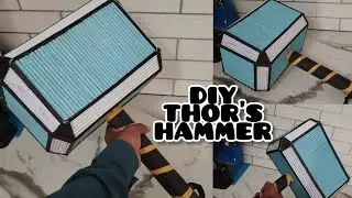 Make Your Own Thor&rsquo;s Hammer Out of Paper & Cardboard | Cheap & Cool DIY