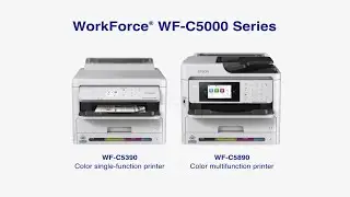 Серия WorkForce Pro WF-C5000 | Созданы для надежности и высокой производительности