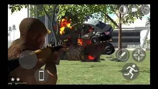 মোবাইল ফোনে GTA-5 গেম | 4K GRAPHICS Part-32 | Indiana bick driving 3d | X NurBabu
