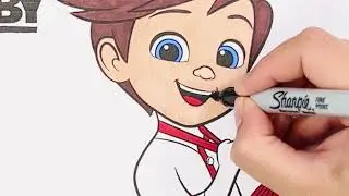 How To Color BOSS BABY 👶 & TIM /LOVE COLORING #coloring #bossbaby #education #viral #lovecoloring