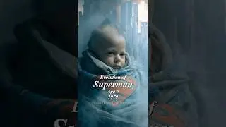 Evolution of Superman #superman #supermanmovie #superhero #dcuniverse #dc #clarkkent